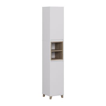 Armario De Baño Elnor 30 X 170 Cm Con 2 Puertas Vicco