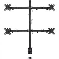 ewent ew1514 soporte de escritorio para monitortv 4 brazos 32 vesa 100x100 max 8 kg