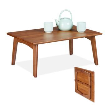 Mesa De Centro Plegable - Brown - 7x68x45.5cm