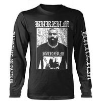 burzum camiseta manga larga black metal para mujer