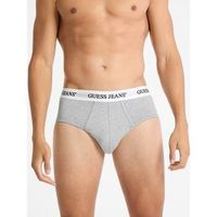 guess chanclas m4bz43 k6yw1 - 3 pack slip-h90z grey para hombre