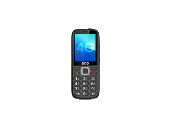 Móvil - SPC Fortune 2 Max, Negro, 48MB, 1250 mAh, Pantalla MAX de 2.4