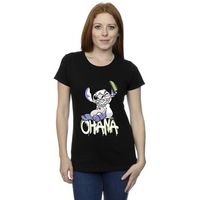 disney camiseta ohana para mujer