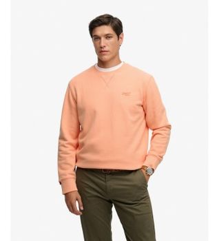 Superdry para hombre. M2013751A Sudadera Essential Logo coral (3XL), Casual, Algodón
