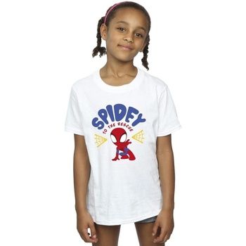 Marvel Camiseta Spidey And His Amazing Friends Rescue para niña