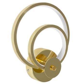 Lámpara De Pared Led App1043-w Gold