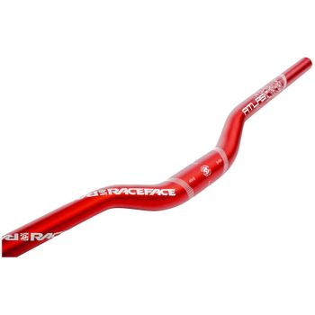 Race Face Atlas 31.8mm MTB Alloy Handlebars - 1.25 inch Riser - Red