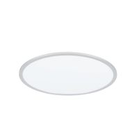 lampara de techo led de plastico gris