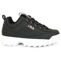 fila deportivas moda disruptor low black 101030225y para mujer