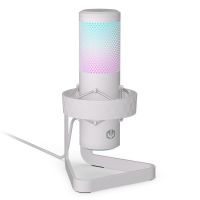 microfono endorfy axis streaming usb-c cardioide con iluminacion rgb y mute