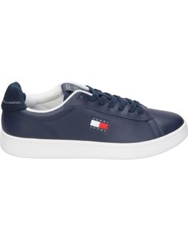 Zapatillas De Piel Para Hombre Tommy Hilfiger Archive Em0em01596c1g Azul Marino 42