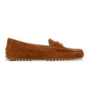 lauren ralph lauren para mujer 802821629032 mocasines barnsbury de ante marron 41 plano ninguno casual