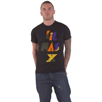 Lil Nas X Tops y Camisetas Scrap Letters para hombre