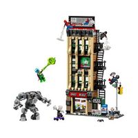 lego marvel spider-man contra mysterio el daily bugle  76342