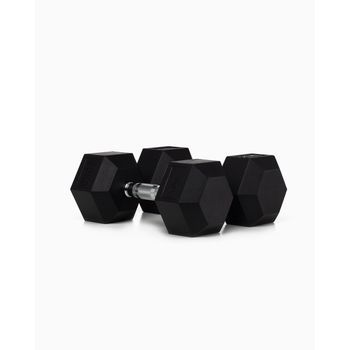 Mancuernas Hexagonales 20kg (pareja) - Boomfit