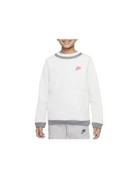 Sudadera Nike Amplify Boys White