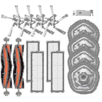 Accesorios Para Aspiradora Robot Bot W10 Cepillo Lateral Principal Filtro Hepa Lavable Paño De Fregona Repuesto P
