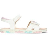 geox sandalias j558zb whitepink para nina