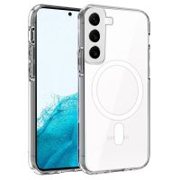 cool carcasa magnetica transparente para samsung s901 galaxy s22