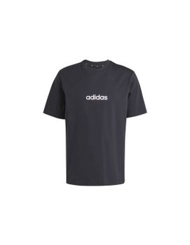 Camiseta adidas Linear Sj Hombre Negro/Blanco