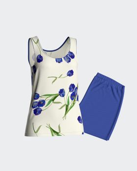 Pijama de mujer corto en Modal