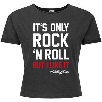 Amplified Clothing Camiseta It's Only Rock N Roll para mujer