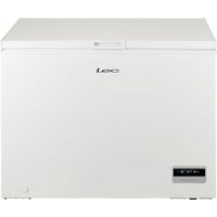 lec cf300l chest freezer - white white