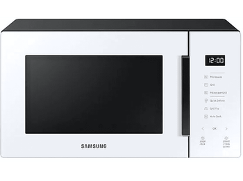 REACONDICIONADO Seminuevo Muy bueno Microondas con grill - Samsung MG23T5018CW/EC, 800W, 6 niveles, 23 l, Blanco