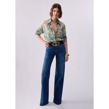 Liu Jo Jeans Jeans flare stonewash para mujer