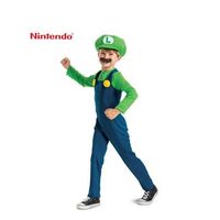 disfraz de luigi nintendo super mario de lujo para nino