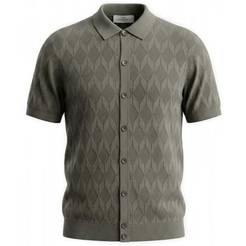 Jeordie's Chaqueta de punto 80548 CAMICIA MM ROMBETTI-356 CIOCCOLATA para hombre