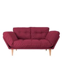 sofa cama 3 plazas nina daybed gr105 rojo oscuro