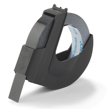 CINTAS ETIQUETAS 3MX9MM NEGRO