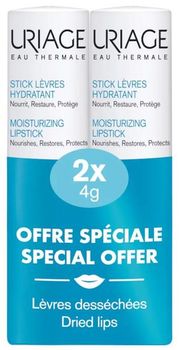 Uriage Eau Thermale Bálsamo Labial 2x4 gr