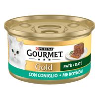 purina gourmet gold mousse 24 x 85 g - pack ahorro - terrine - conejo
