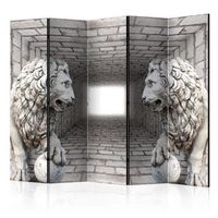 biombo - stone lions ii 225x172 cm