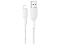 cable usb - belkin cab022hq2m 2m usb-a a usb-c 15w universal blanco