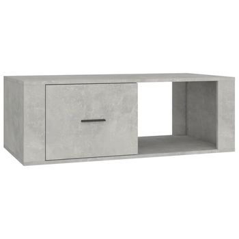 Mesa De Centro，mesa Auxiliar，mesa De Café Madera Contrachapada Gris Hormigón 100x50,5x35cm