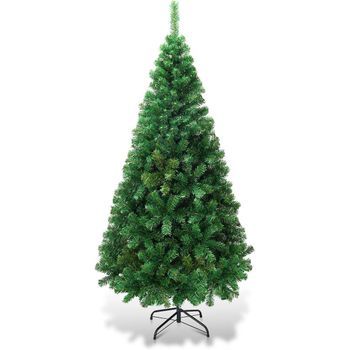 240 Cm Árbol De Navidad Costway Artificial Verde