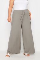 yours pantalon piedra ancho cargo mujer curvy y tallas grandes yours
