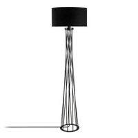 lampara de pie tall-13470 negro metal 50 cmx175x 50 cm