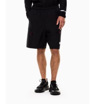 EA7 para hombre. 7M001377_AF13392 Pantalones cortos Ventus7 M negro (XXL), Deportivo, Sintético, Sportswear, Multideporte, Poliéster