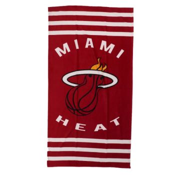 Toalla NBA Miami Heat Logo Stripes