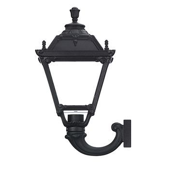 Dopo Lighting - Aplique De Pared Indura Medium 4 Ip55 E27 M·x. 42w Negro