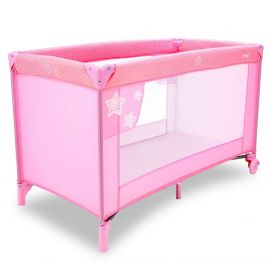 Cuna de Viaje Baleares Estrellas Rosa