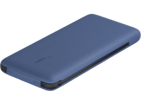 powerbank - belkin 18 w 10000 mah cables integrados azul