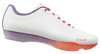 Zapatillas de carretera fizik tempo beat blanco naranja