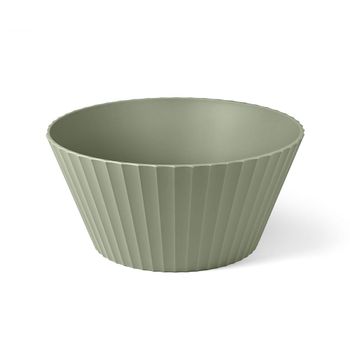 Ensaladera de polipropileno verde mate diam. 25cm