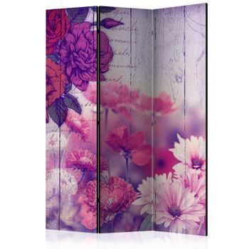 Biombo - Flowers Memories (135x172 Cm)