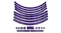 kit de ruedas race face pegatinas morado